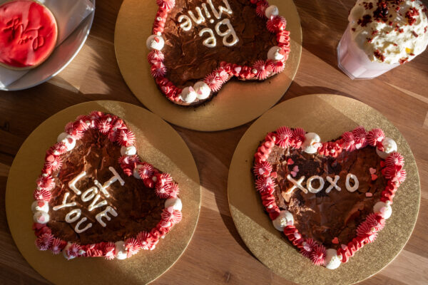 Valentine's Heart Brownie